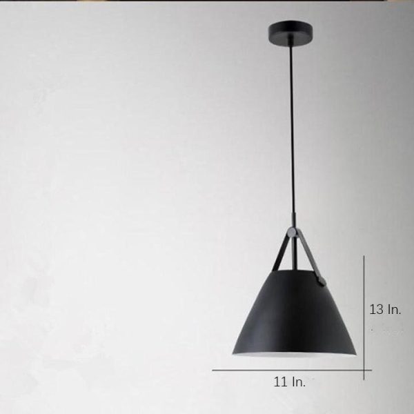 Creative Conical Metal Nordic Pendant Lighting Kitchen Island Lighting - Image 6