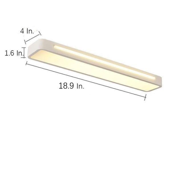 Rectangular Striplight Flush Mount Kitchen Lighting Hallway Lighting LED Ceiling Lights - Image 6