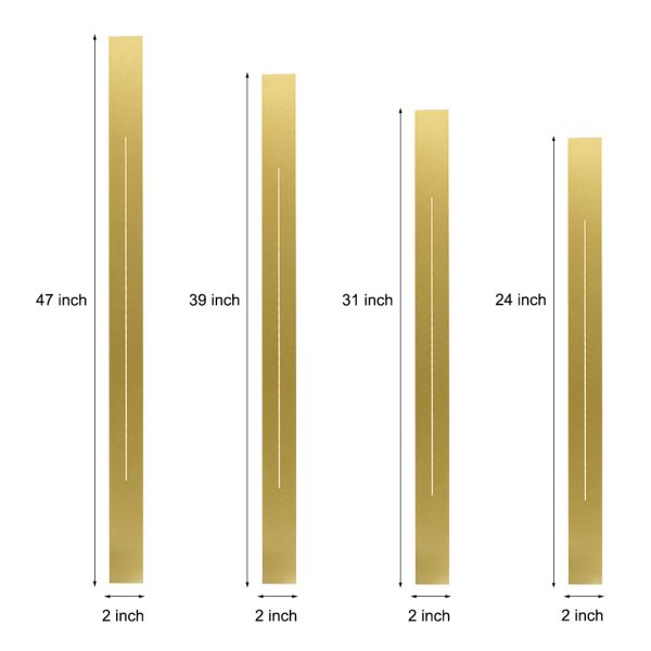 Long Strip Three Step Dimming LED Modern Wall Lights Sconces Lighting - Image 5