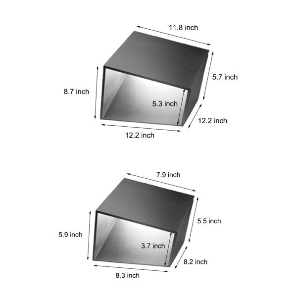 Unique Stainless Steel Artful Cube Outdoor Landscape Light Modern Geometric Illumination - Image 6