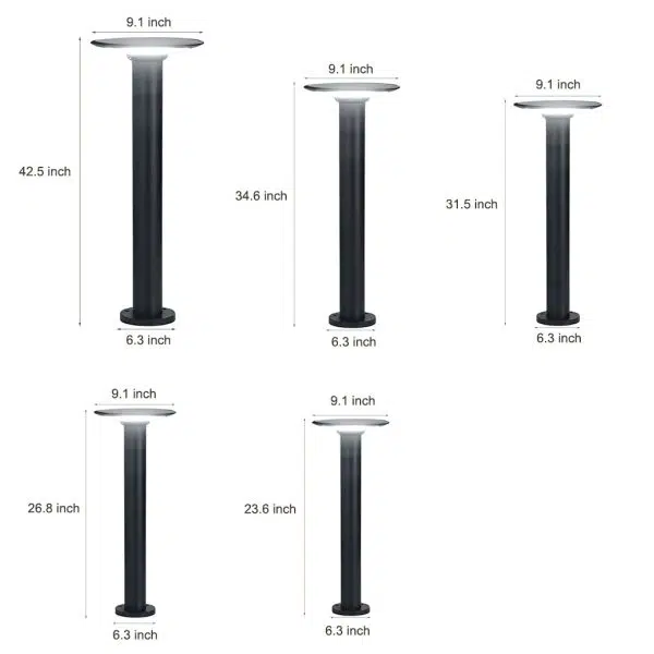 Innovative UFO-Shaped Solar Pathway Lights Durable Outdoor Lighting - Image 5