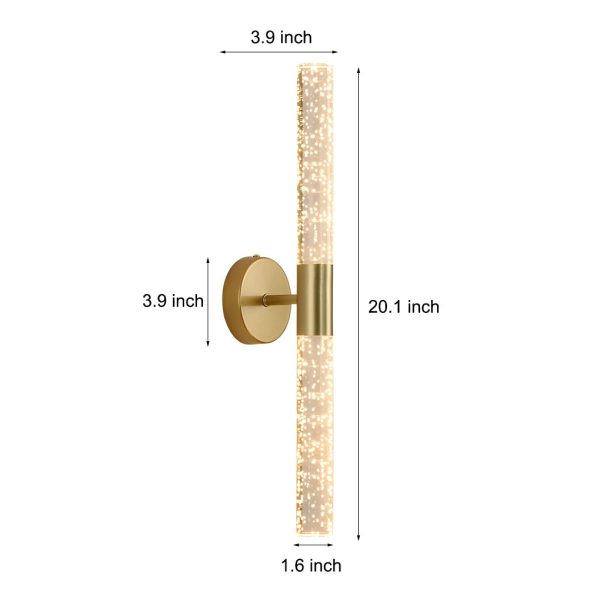 Minimalist Strip LED Nordic Wall Lamp Wall Sconce Lighting Wall Light Fixture - Image 6