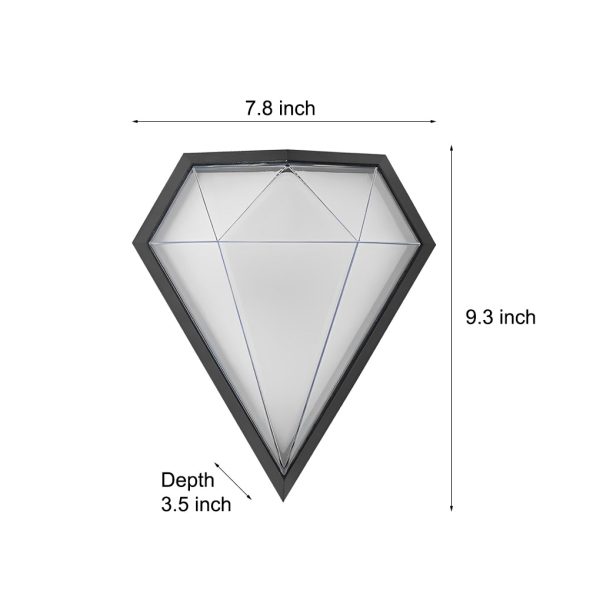 Creative Geometric LED Waterproof Black Modern Wall Lamp Exterior Lights - Image 6