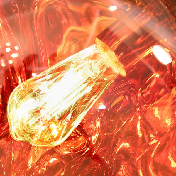 Irregular Creative Lava Glass Ball Personality Post-Modern Pendant Lights - Image 5