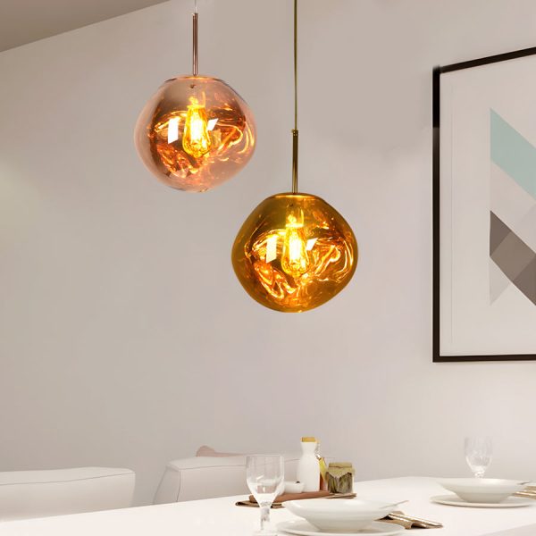 Irregular Creative Lava Glass Ball Personality Post-Modern Pendant Lights - Image 3