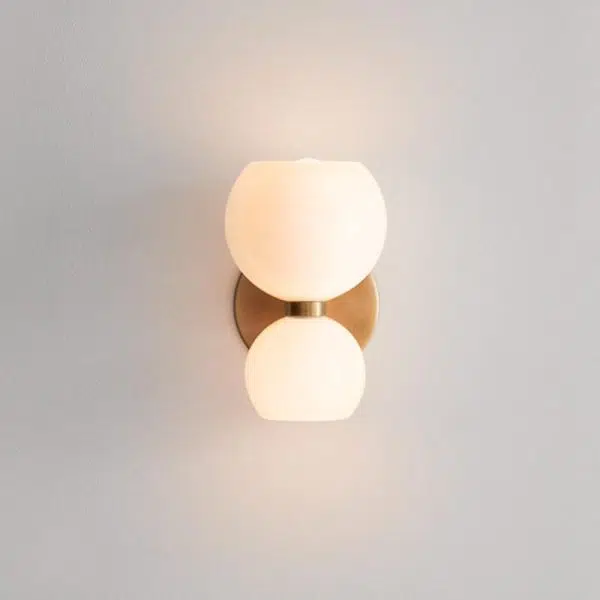 Modern 2-Light Bowl Shaped Wall Sconce Lamps - Image 11