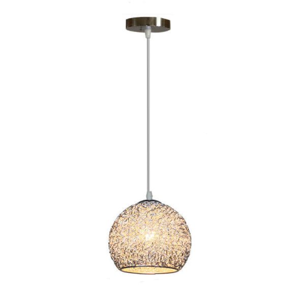 Modern Aluminum Wire 1-Light Dome Pendant Light - Image 15