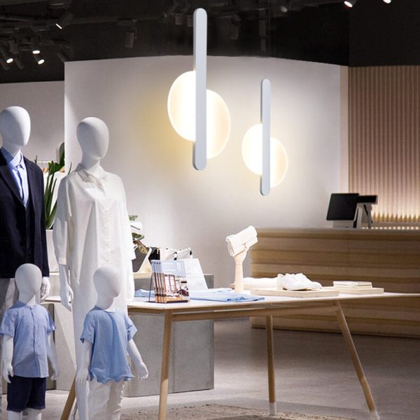 Modern Minimalist Metal Round Shape 1-Light LED Pendant Light - Image 4