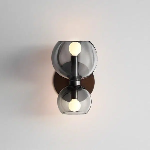 Modern 2-Light Bowl Shaped Wall Sconce Lamps - Image 10