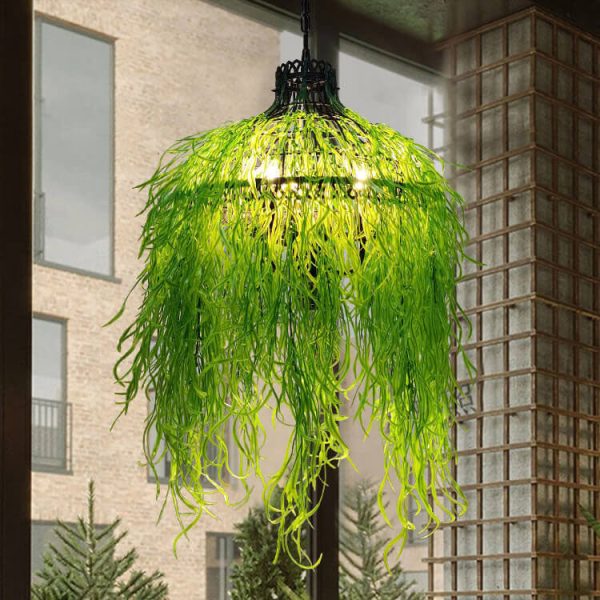 Creative Plant Vine Decorative 3-Light Chandelier - Image 16