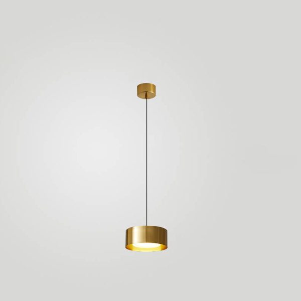 Modern Minimalist Round Head Iron LED Pendant Light - Image 9