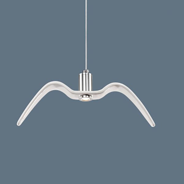 Nordic Creative Personality Wrought Iron Seagull LED Pendant Light - Image 15