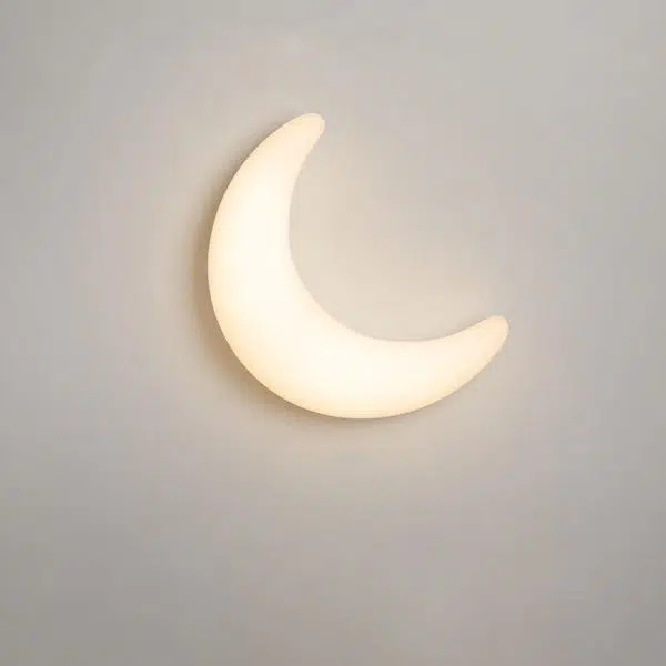 Modern Creative Acrylic Moon LED Wall Sconce Lamp - Image 3