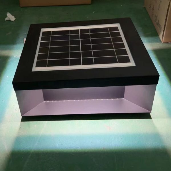 Modern Simple Glass Cuboid Decoration LED Outdoor Light - Image 12