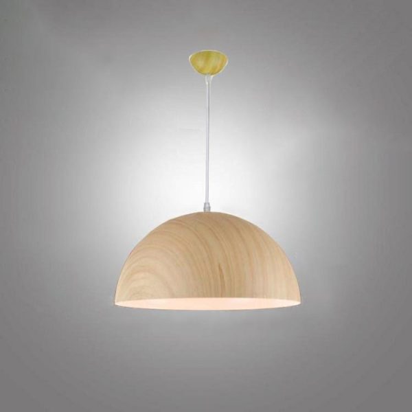 Nordic Minimalist Marbled Semicircle 1-Light Pendant Light - Image 17