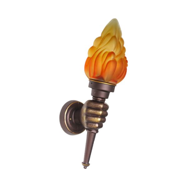 Creative Vintage Torch 1- Light Wall Sconce Lamp - Image 3