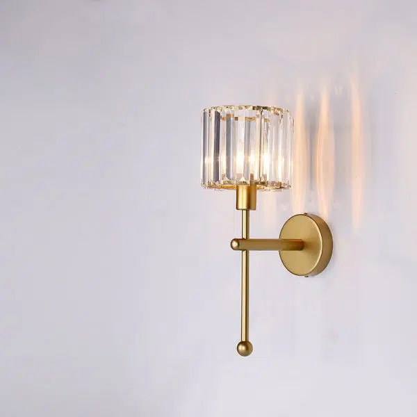 Vintage Light Luxury Crystal Bird 1-Light Wall Sconce Lamp - Image 8