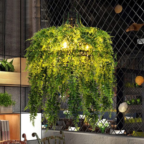 Creative Plant Vine Decorative 3-Light Chandelier - Image 2