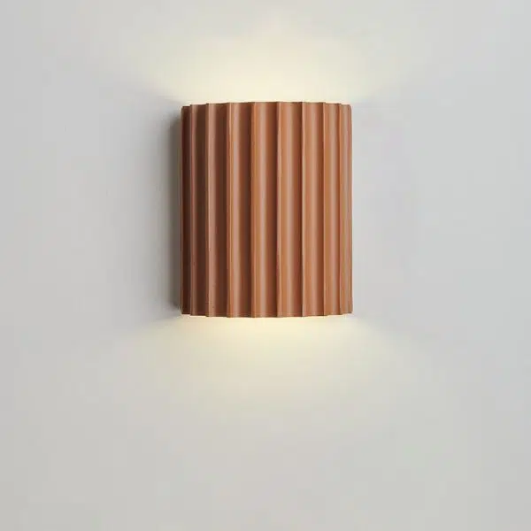 Contemporary Nordic Resin Tiles 2-Light Wall Sconce Lamp For Bedroom - Image 11