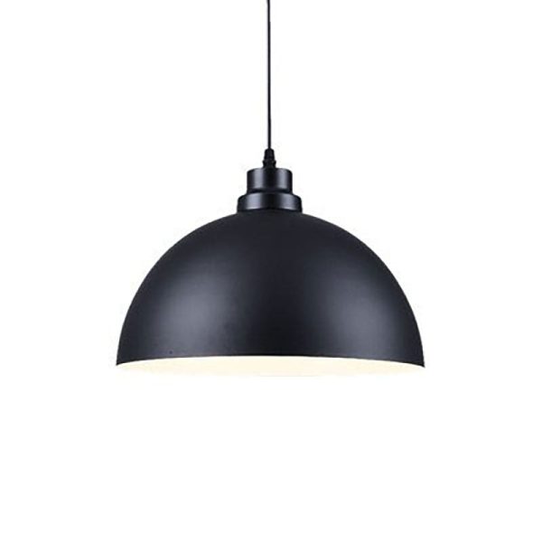 Industrial Simple Iron Dome Pot Lid 1-Light Pendant Light - Image 9