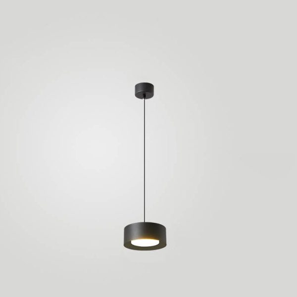 Modern Minimalist Round Head Iron LED Pendant Light - Image 11