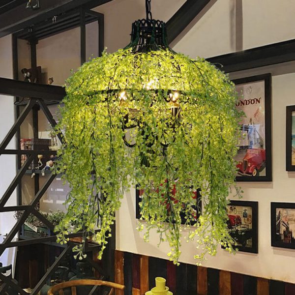 Creative Plant Vine Decorative 3-Light Chandelier - Image 3
