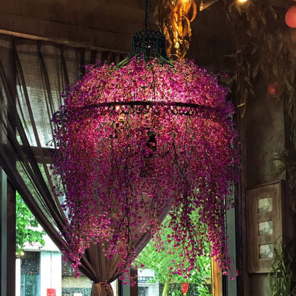 Creative Plant Vine Decorative 3-Light Chandelier - Image 4