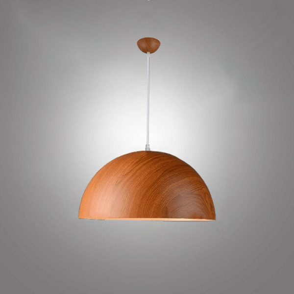 Nordic Minimalist Marbled Semicircle 1-Light Pendant Light - Image 18