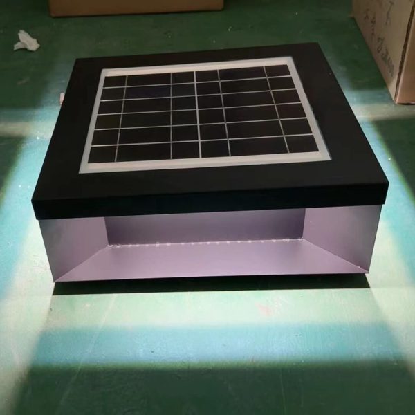 Modern Simple Glass Cuboid Decoration LED Outdoor Light - Image 14