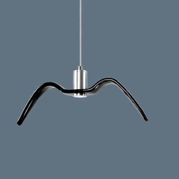 Nordic Creative Personality Wrought Iron Seagull LED Pendant Light - Image 18