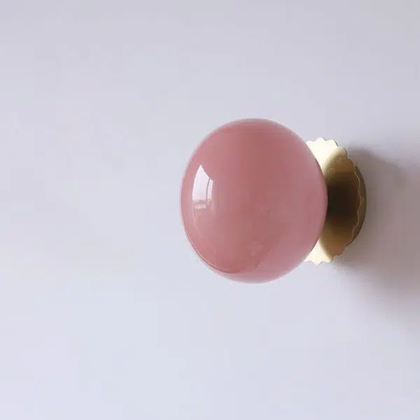 Modern Vintage Minimalist Iron Glass Round Head 1-Light Wall Sconce Lamp - Image 11