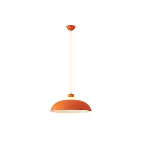 Modern Solid Color Macaron Acrylic Aluminum 1-Light Pendant Light - Image 4