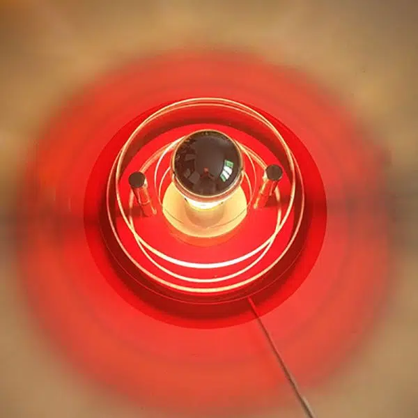 Contemporary Creative Colorful Iron Acrylic Flying Saucer Shade 1-Light Wall Sconce Lamp For Entertainment Room - Image 8