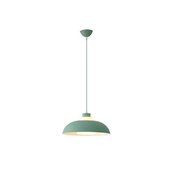 Modern Solid Color Macaron Acrylic Aluminum 1-Light Pendant Light - Image 6