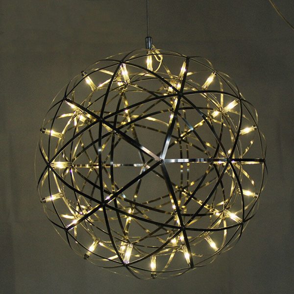 Modern Globe 12 Light LED Firework Pendant Light - Image 17