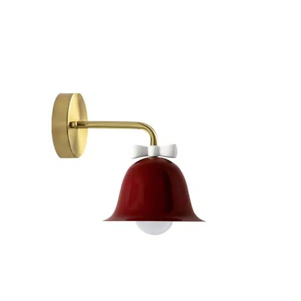 French Minimalist Bell Butterfly Iron 1-Light Wall Sconce Lamp - Image 12