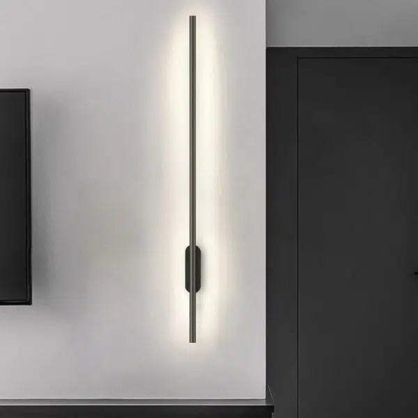 Modern Light Luxury Aluminum Long Strip Antler Shape LED Wall Sconce Lamp - Image 4