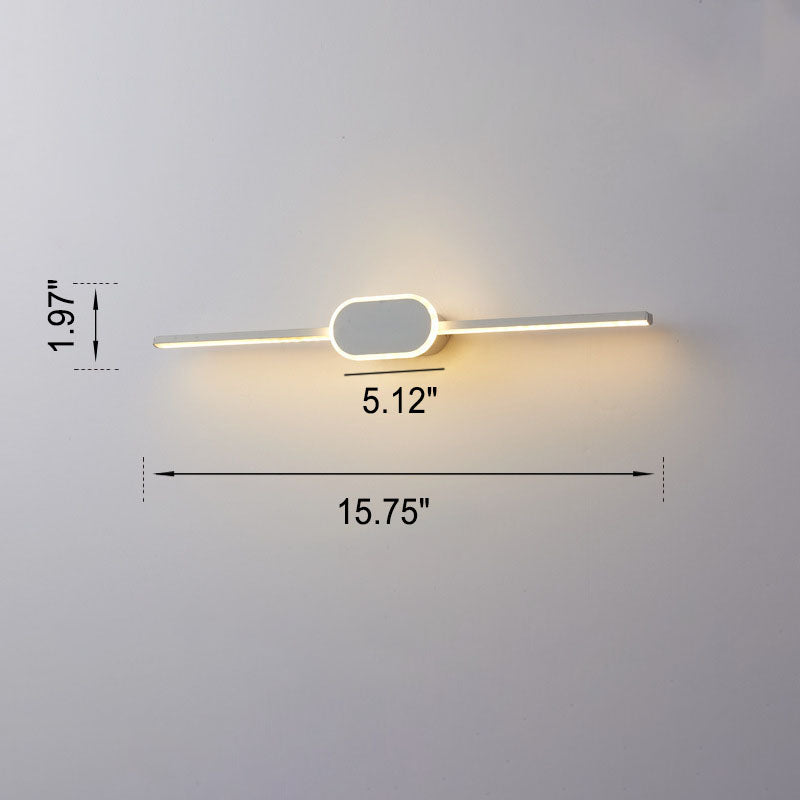 SKU-07-B-40-5CM-9W-1.jpg Modern Minimalist Long Strip Oval Base Vanity Light LED Wall Sconce Lamp - Image 5