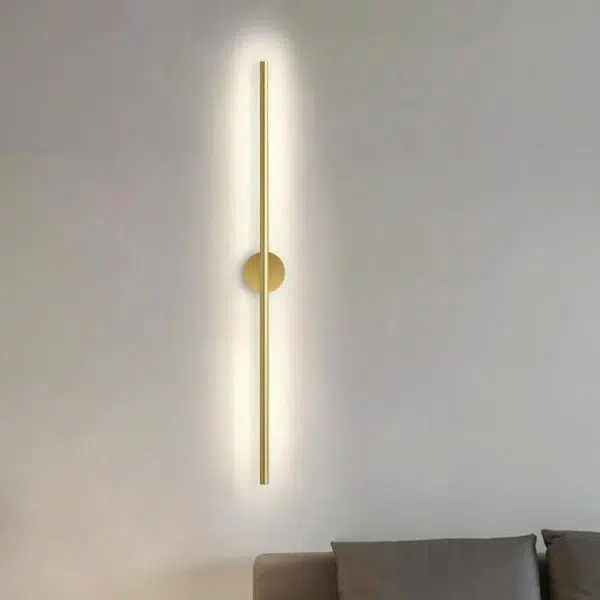 Modern Light Luxury Aluminum Long Strip Antler Shape LED Wall Sconce Lamp - Image 2