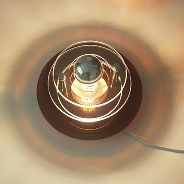 Contemporary Creative Colorful Iron Acrylic Flying Saucer Shade 1-Light Wall Sconce Lamp For Entertainment Room - Image 10