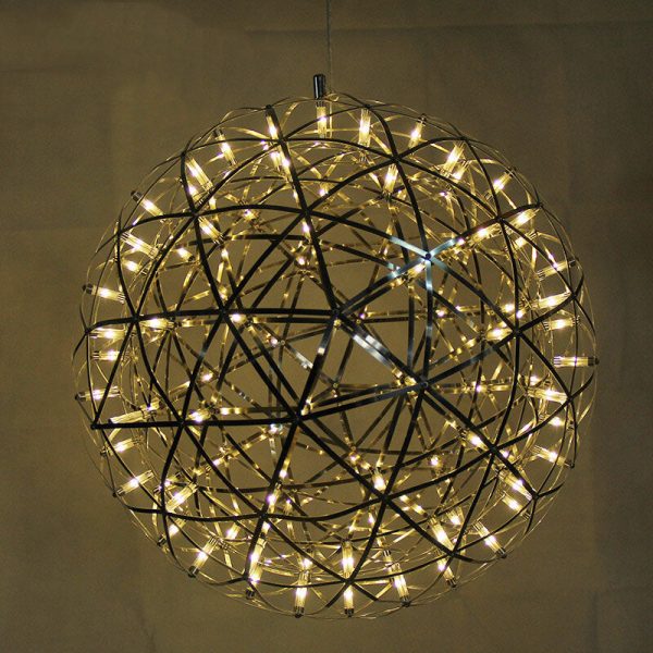Modern Globe 12 Light LED Firework Pendant Light - Image 18
