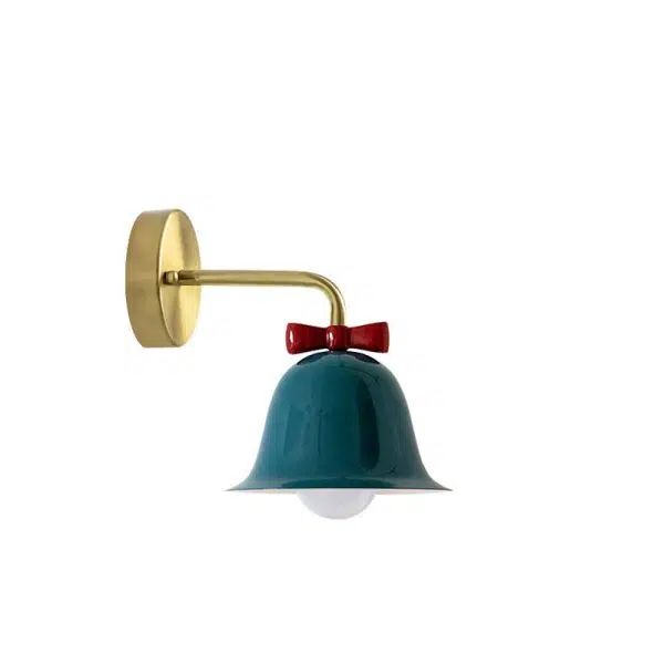 French Minimalist Bell Butterfly Iron 1-Light Wall Sconce Lamp - Image 14