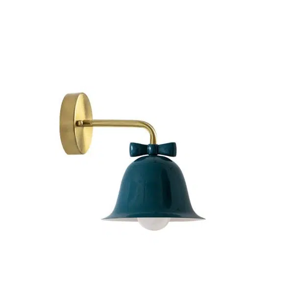 French Minimalist Bell Butterfly Iron 1-Light Wall Sconce Lamp - Image 15