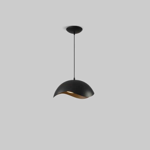 Nordic Minimalist Dome Wave Design LED Pendant Light - Image 4