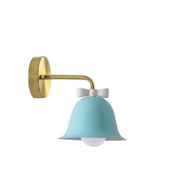 French Minimalist Bell Butterfly Iron 1-Light Wall Sconce Lamp - Image 16