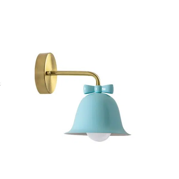 French Minimalist Bell Butterfly Iron 1-Light Wall Sconce Lamp - Image 17