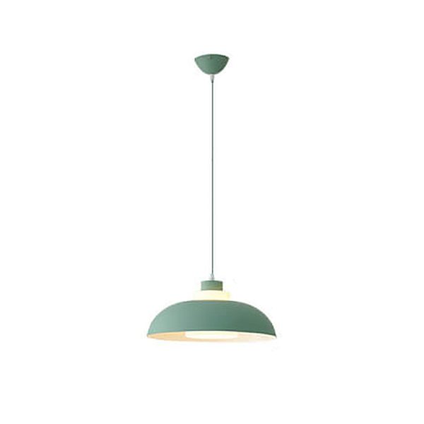 Modern Solid Color Macaron Acrylic Aluminum 1-Light Pendant Light - Image 13
