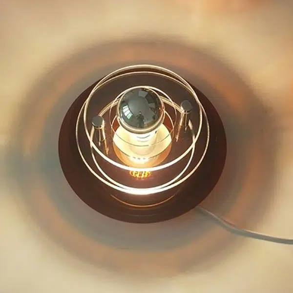 Contemporary Creative Colorful Iron Acrylic Flying Saucer Shade 1-Light Wall Sconce Lamp For Entertainment Room - Image 12