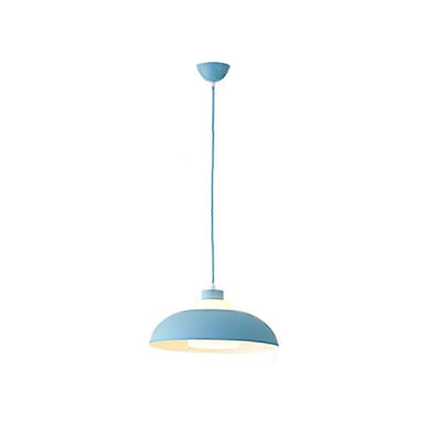 Modern Solid Color Macaron Acrylic Aluminum 1-Light Pendant Light - Image 14