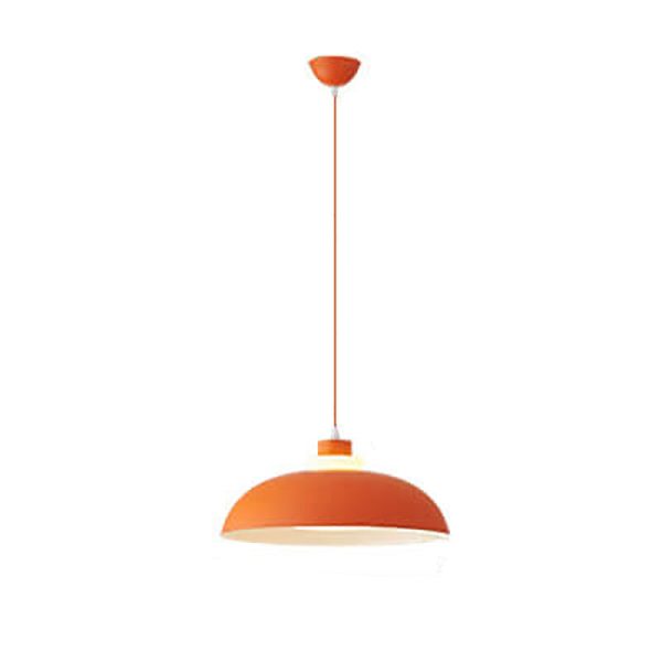 Modern Solid Color Macaron Acrylic Aluminum 1-Light Pendant Light - Image 18